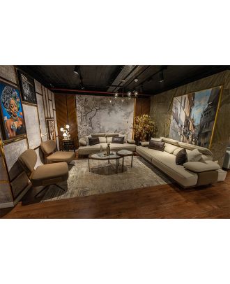 Karla sofa set,4pieces - art-173