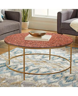 Coffee table, Gold*Red - EM5