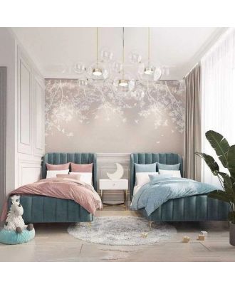 Two beech wood beds Ath101