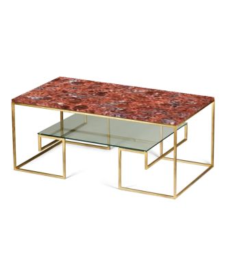 Coffee table, Gold*Red - EM13