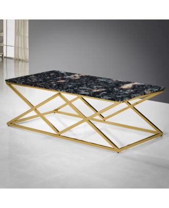 Coffee table, Gold*Black - EM21