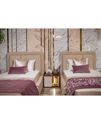 New Light Alex Bed, Natural Wood, 100cm - Sin.New13