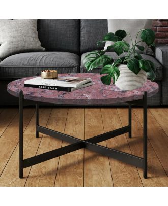 Coffee table, Black*Red - EM28