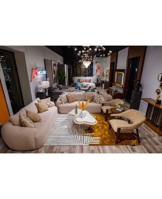 Flora sofa set,4pieces - art-177