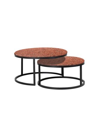 Coffee table set, Black*Red - EM30