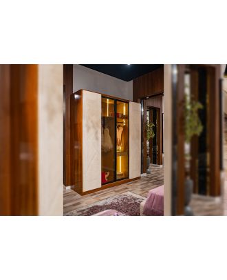 New Light Alex wardrobe, natural wood, 210*240 cm - Sin.New14