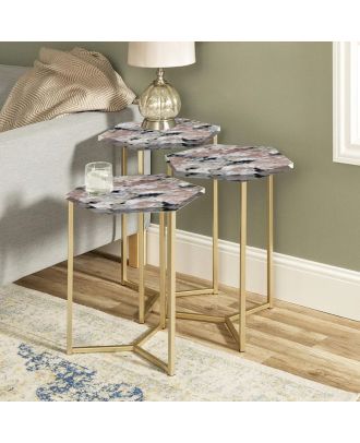 Side tables set, Gold - EM37