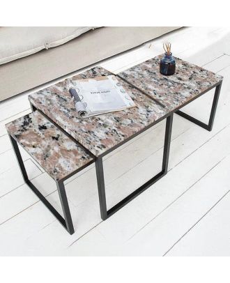 Coffee table set, Black - EM38