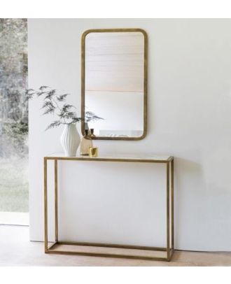 Console and mirror, Metal - V003