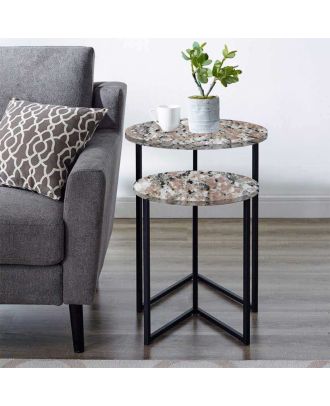 Side Table Set, Black - EM45