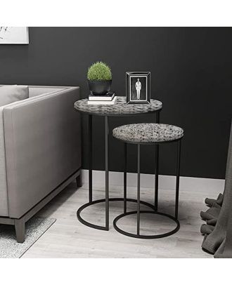 Side table set, Black - EM47