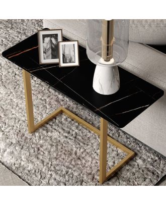 Side Table, Black*Gold - EM61