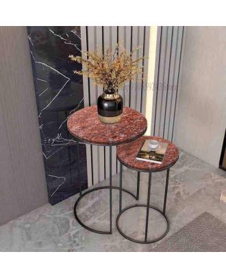 Side tables, Black*Red - EM72