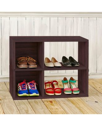 Shoe rack, Brown - A004