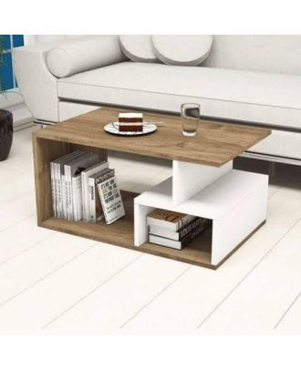 Coffee table, Beige*White - A007