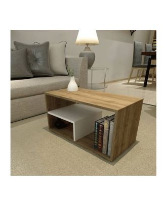 Coffee table, Wooden*White - A009