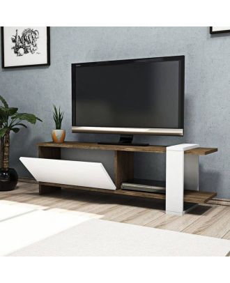 TV Unit, White*Wooden - A022
