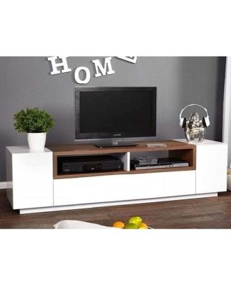 TV Unit, White*Wooden - A023