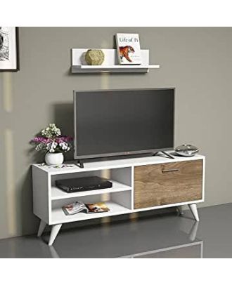 TV Unit, Beige*White - A089