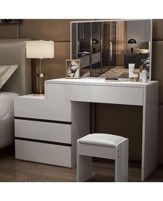 Makeup Vanity, White - A096