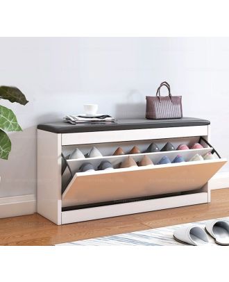 Shoe Rack, White - A103