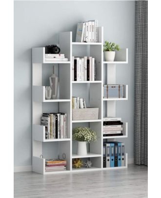 Bookcase, White - A113