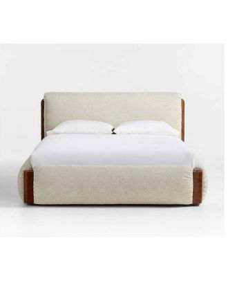 سرير مودرن - بيج  ABR021