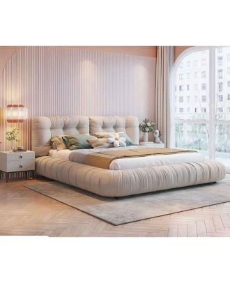 سرير مودرن - بيج  ABR022