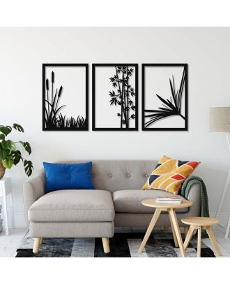 ديكور حائط، اسود - AG108