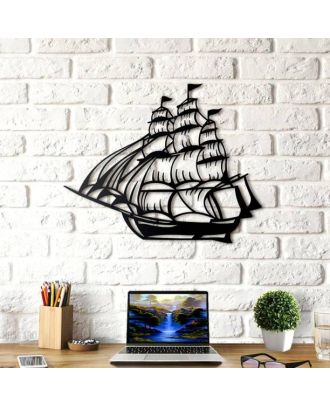 ديكور حائط، اسود - AG116