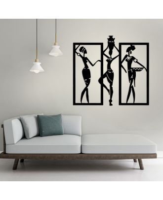 ديكور حائط، اسود - AG122