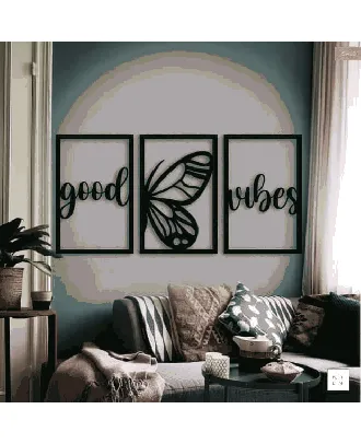 ديكور حائط، اسود - AG130