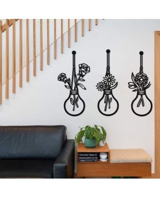 ديكور حائط، اسود - AG137