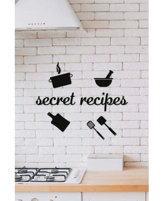 ديكور حائط، اسود - AG141