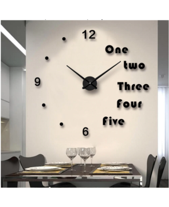 ساعة حائط، اسود - AG301