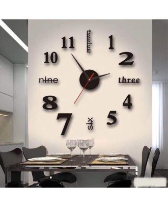 ساعة حائط، اسود - AG302