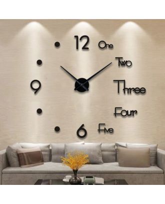 ساعة حائط، اسود - AG304