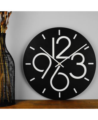 ساعة حائط، اسود - AG405