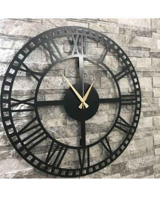 ساعة حائط، اسود - AG406
