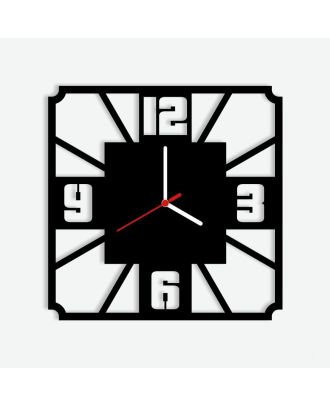ساعة حائط، اسود - AG407