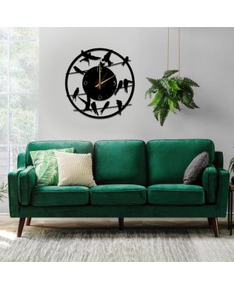 ساعة حائط، اسود - AG415