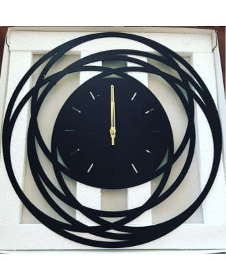 ساعة حائط، اسود - AG419