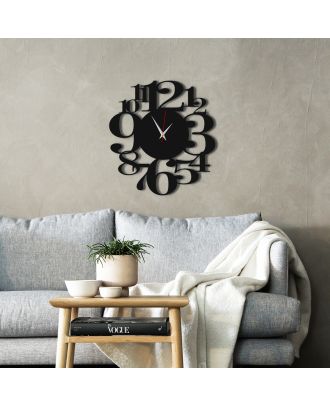 ساعة حائط، اسود - AG423