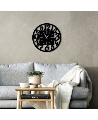 ساعة حائط، اسود - AG425