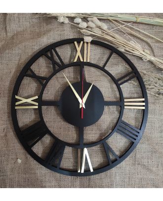 ساعة حائط، اسود - AG439