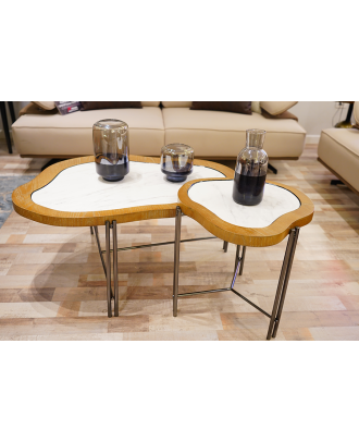 Arrow coffee table set, two pieces, art-200