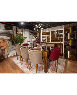 غرفة سفره روما، 12 قطعه