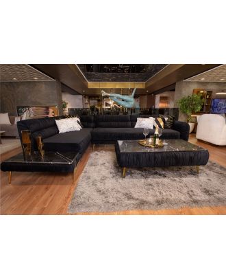 ركنه جولد، اسود 210*330سم