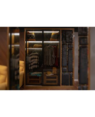 New Bella Wardrobe, 200*60*240cm - SIN-072