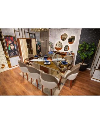 Light dining table, 200*110 cm - SIN-101